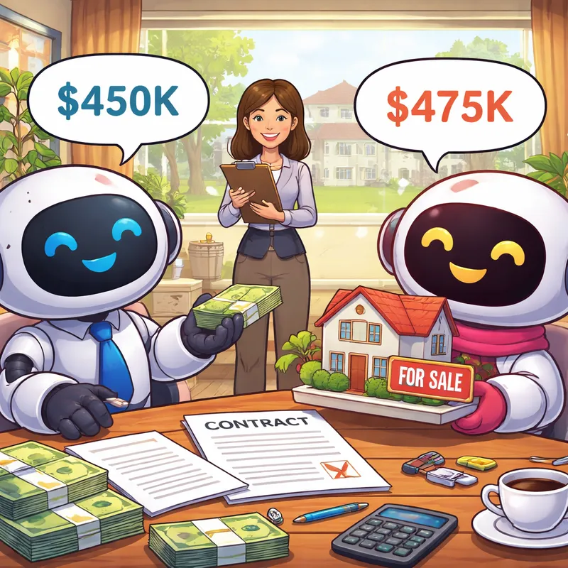 playful Ai Agents in a Home Buying Negotiation